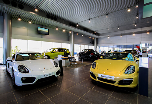 Porsche Centre -New car showroom  360 virtual view