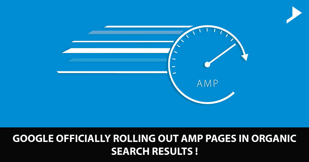 Google officially rolling out AMP pages in organic search results!