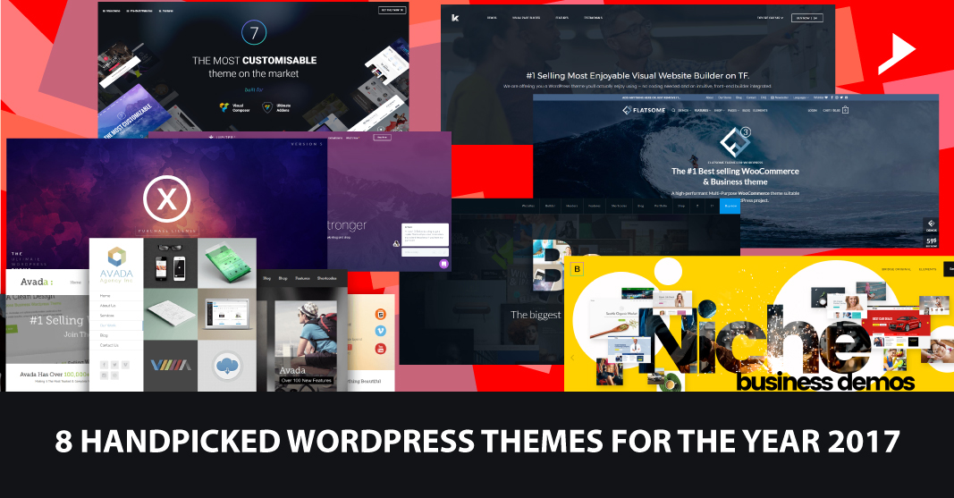 8 handpicked WordPress themes for the year 2017