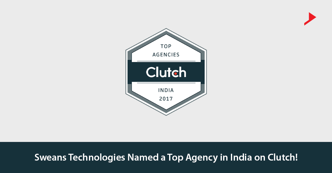 Sweans Technologies Named a Top Agency in India on Clutch!
