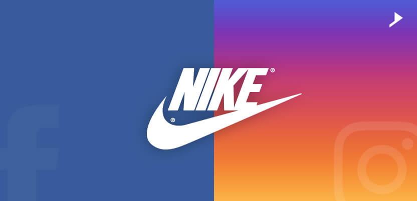 How does Nike use its social media 