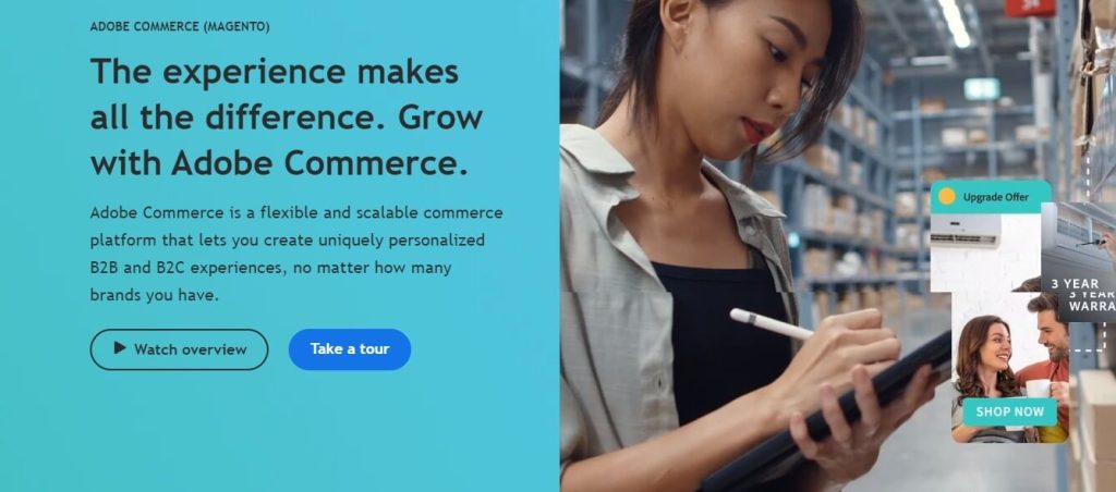 Magento (Adobe Commerce) eCommerce platform