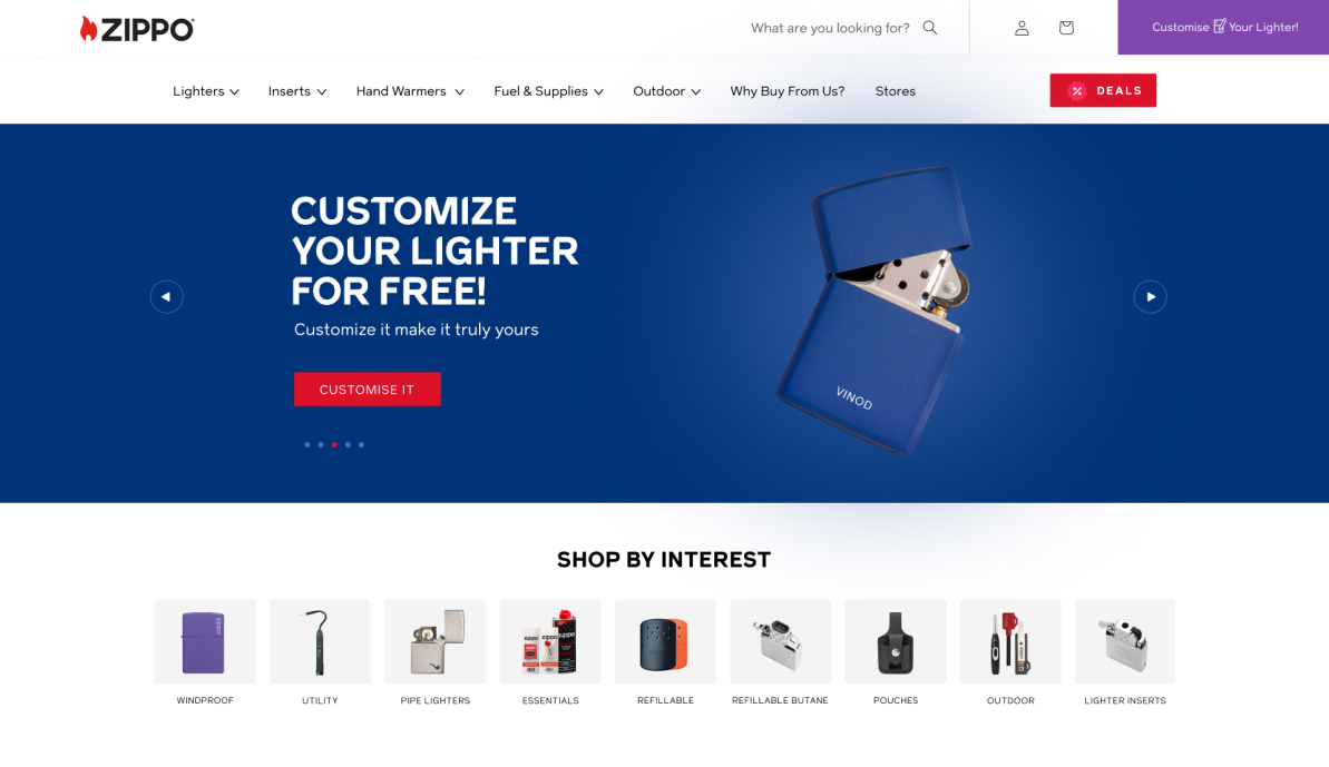 banner zippo