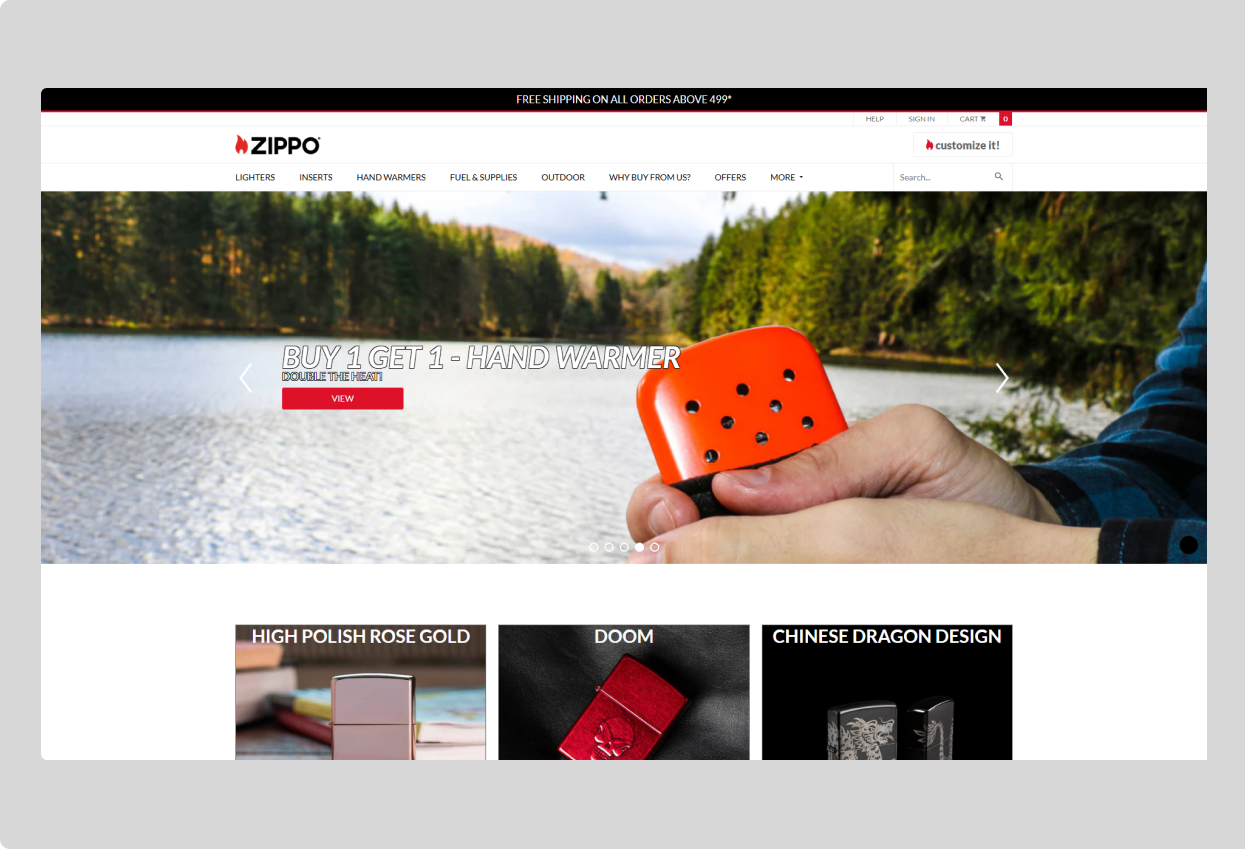 Old Homepage