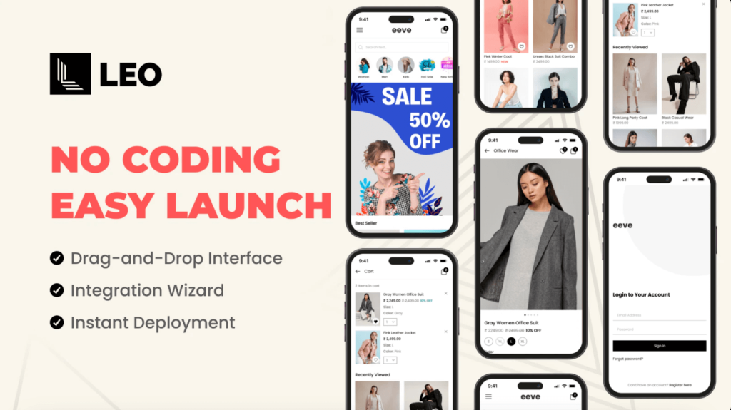 LEO ‑ Mobile App Builder