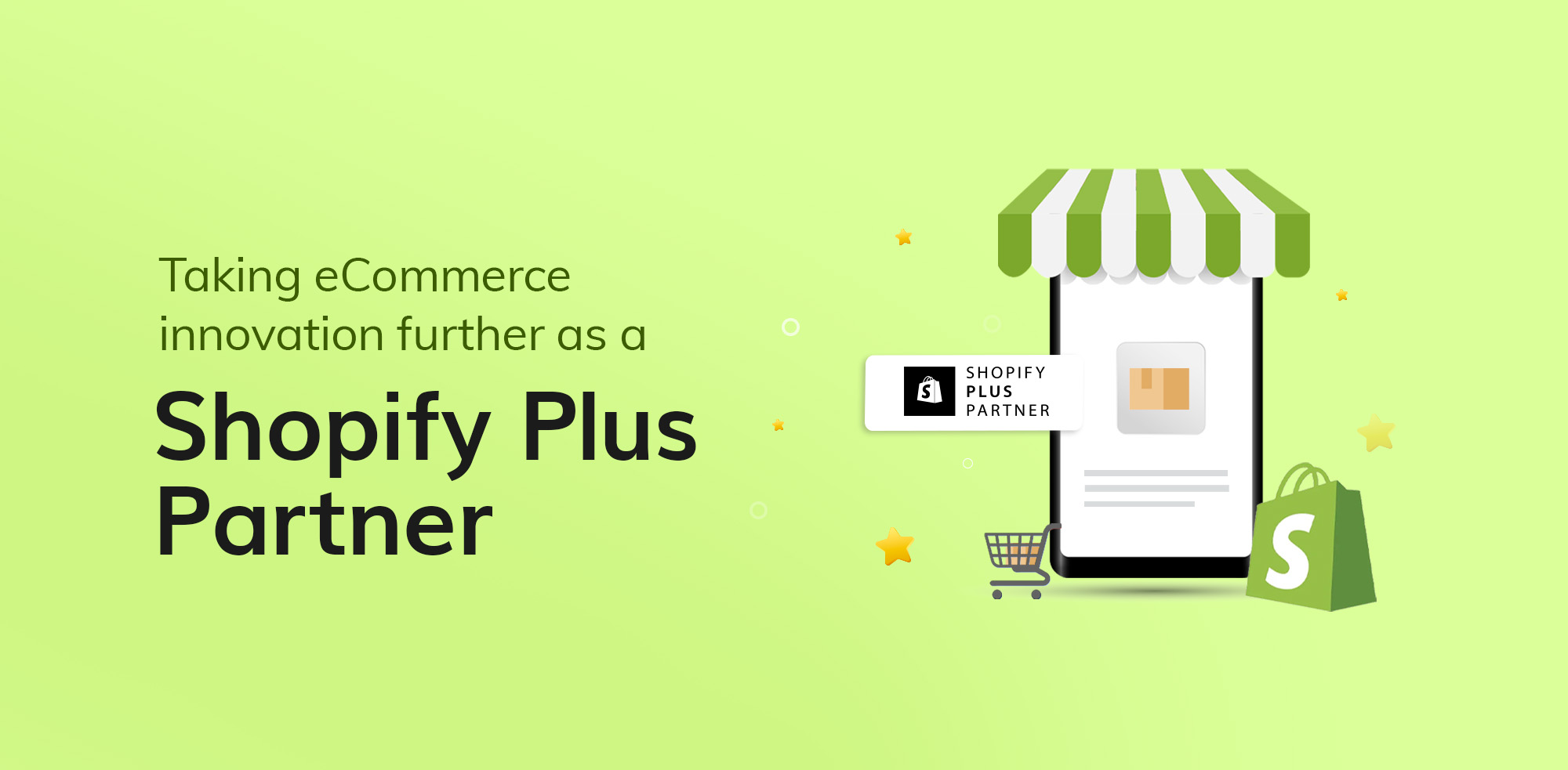 Shopify plus partner Banner