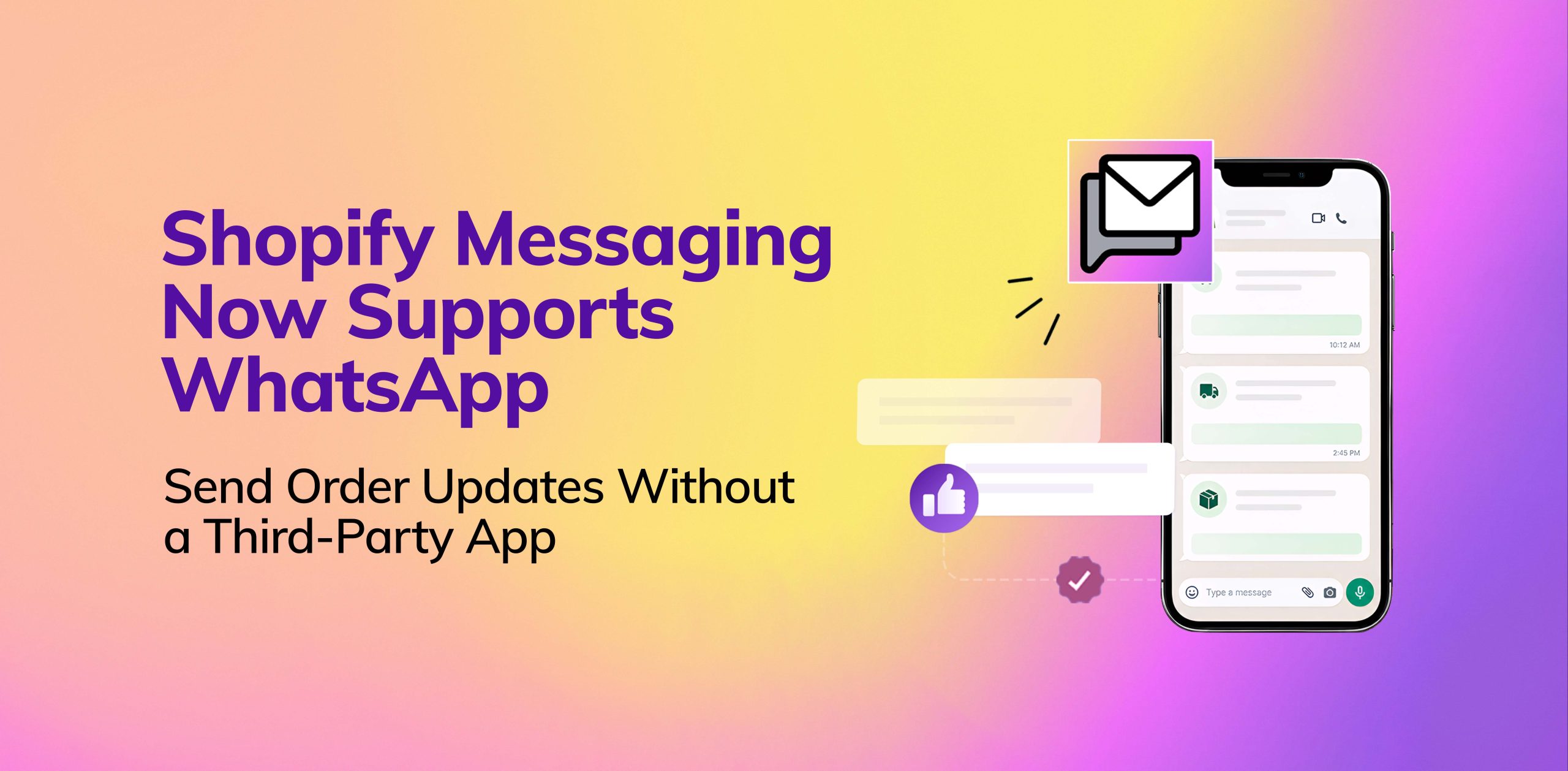 Shopify Messaging
