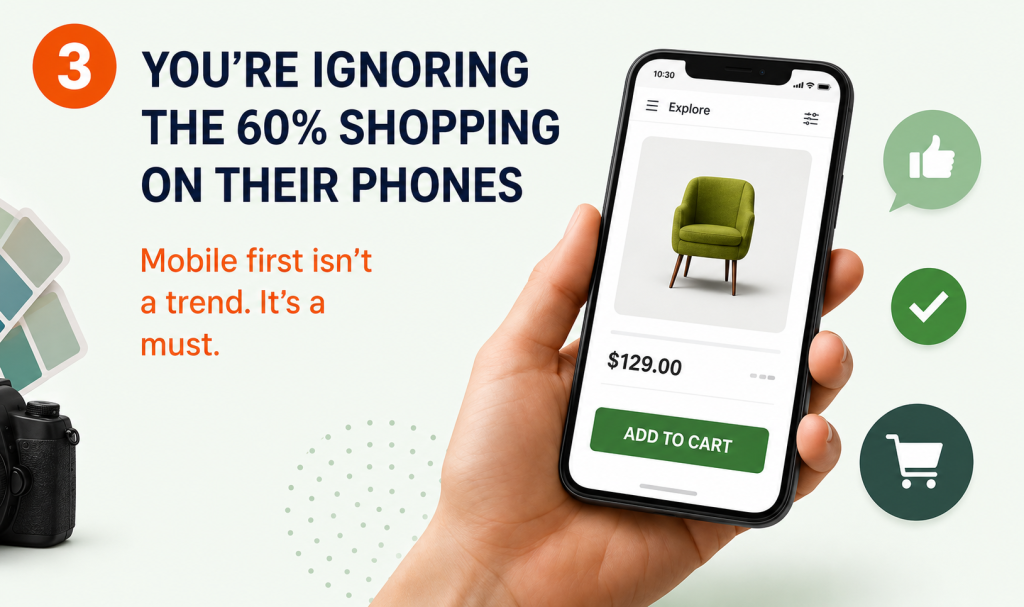 You're Ignoring the 60% Shopping on Their Phones