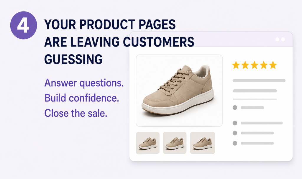 Your Product Pages Are Leaving Customers Guessing