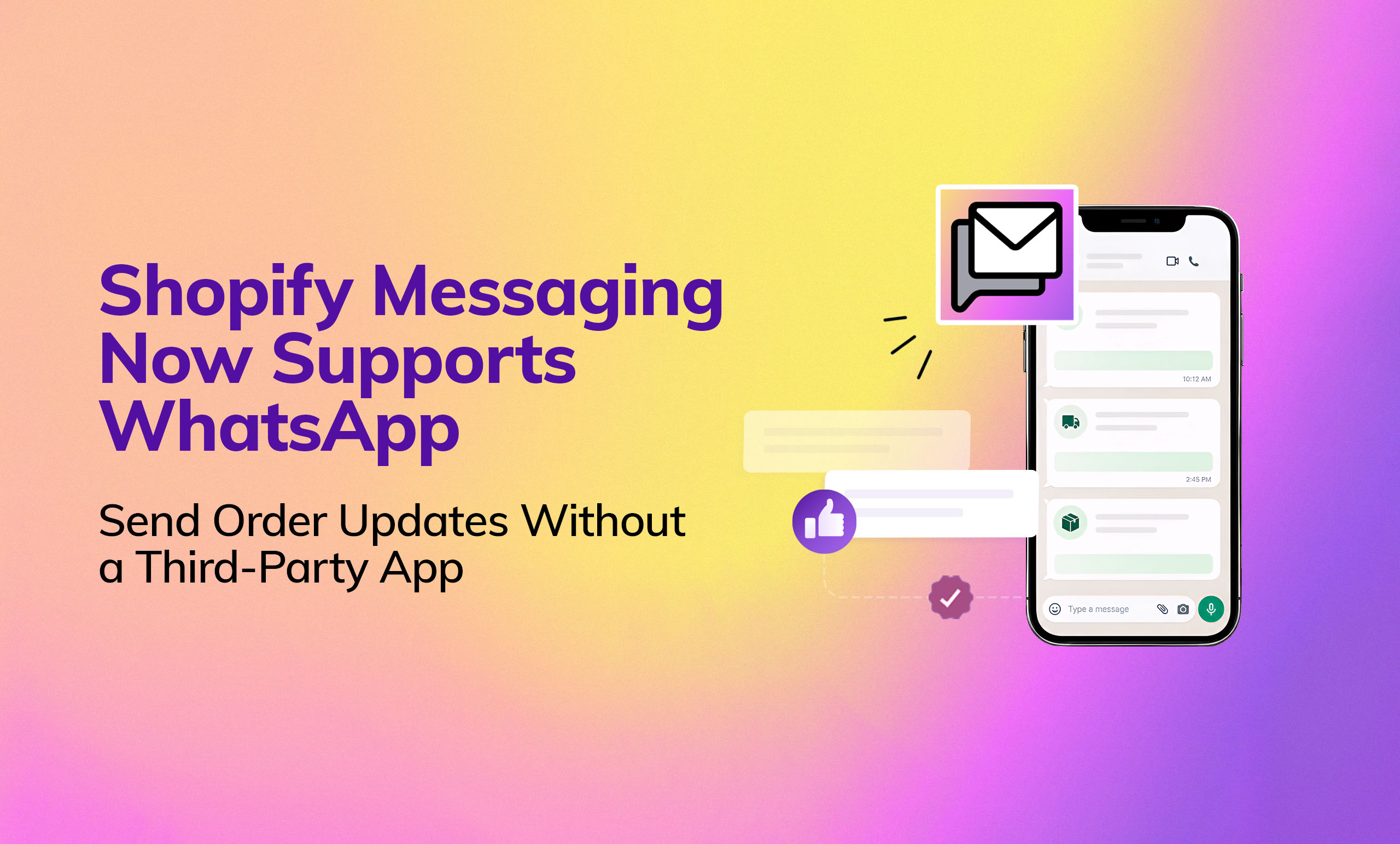 Shopify Messaging