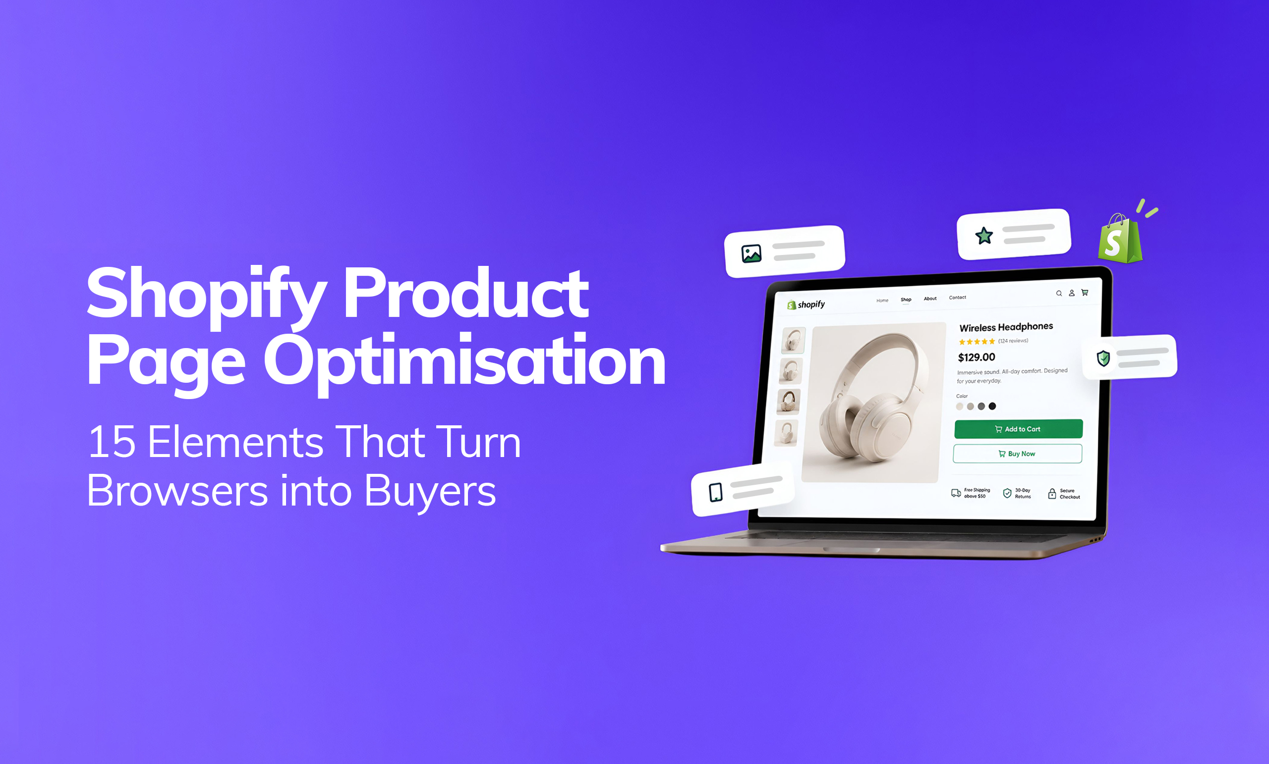 Shopify Product Page Optimisation